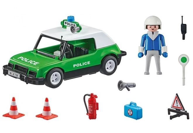 City Akční figurková sada 71591 Klasické policejní auto