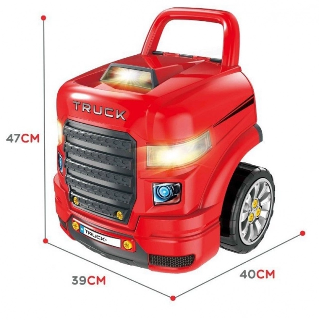 Sada mechanických odvíjecích vozíků, dílenské nářadí