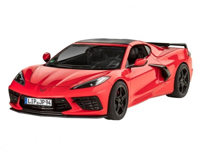 Plastikový model auta Corvette C8 Coupe 1/25