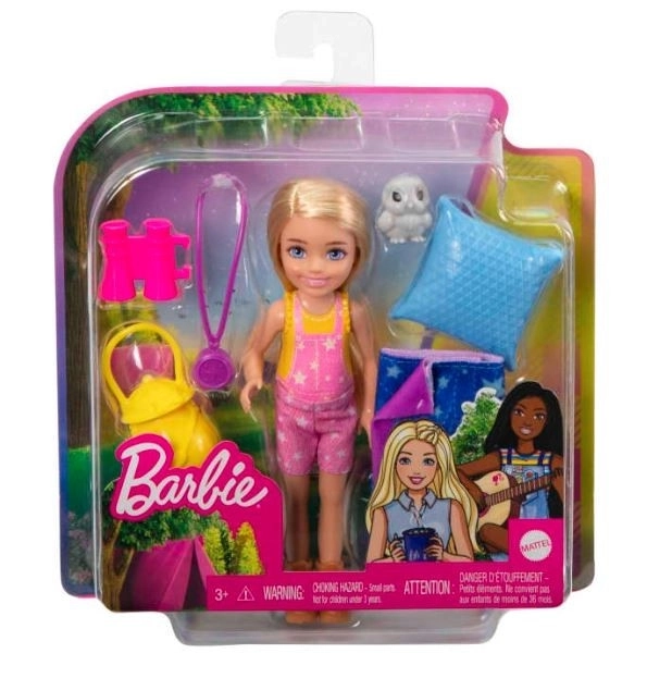 Barbie Kemping Chelsea s panenkou