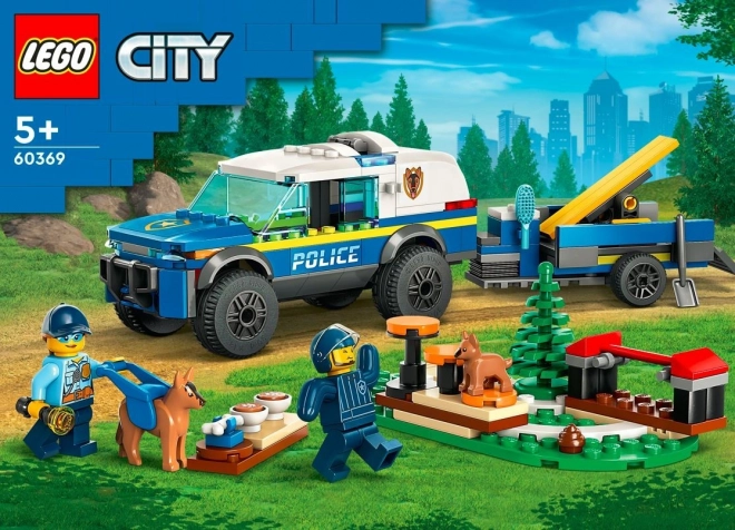 LEGO® City 60369 Mobilní cvičiště policejních psů