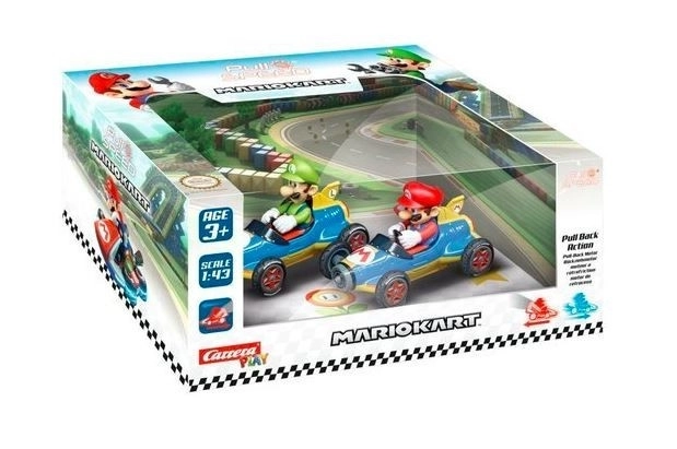 Sada vozidel Mario Kart Mach 8 Twinpack pull-back