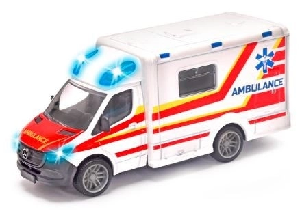 Majorette Grand Mercedes ambulance 12,5 cm vozidlo