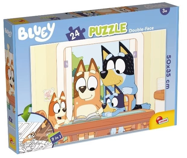 Bluey 24dílné podlahové puzzle