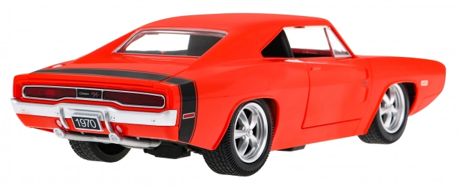 1970 Dodge Charger RT červený RASTAR model 1:16 Dálkově ovládané auto + pilot