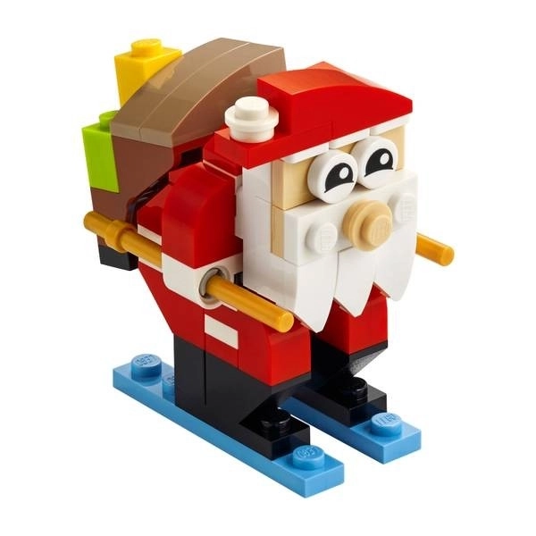 LEGO Creator 30580 Santa Claus na lyžích