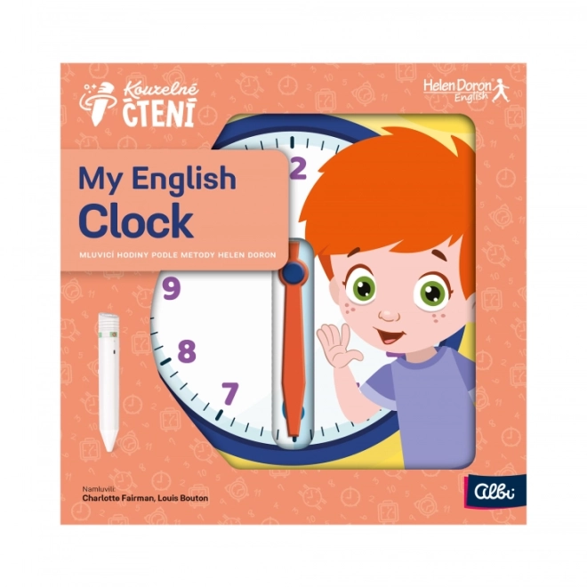 Kouzelné Čtení Mluvicí hodiny My English Clock
