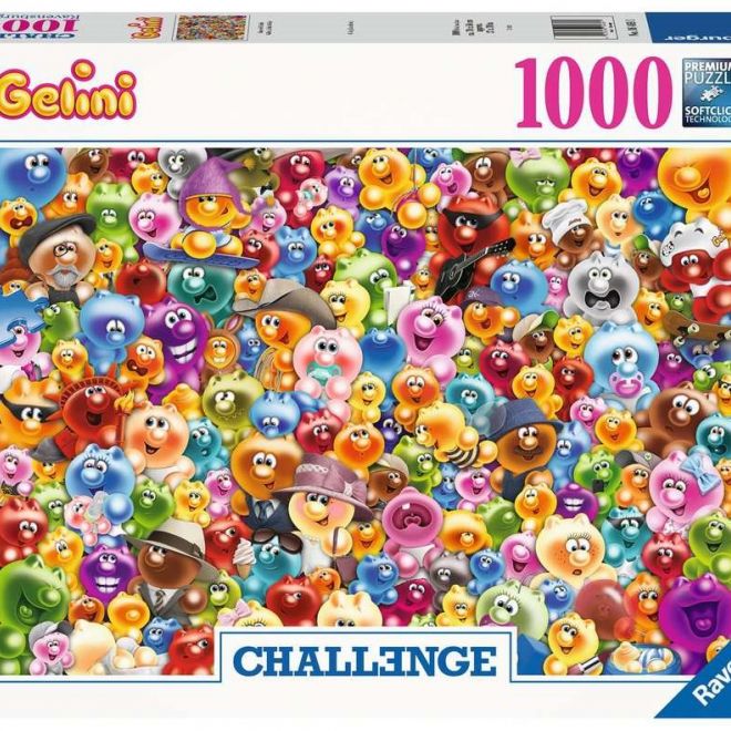 RAVENSBURGER Puzzle Challenge: Gelini 1000 dílků