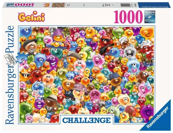 RAVENSBURGER Puzzle Challenge: Gelini 1000 dílků