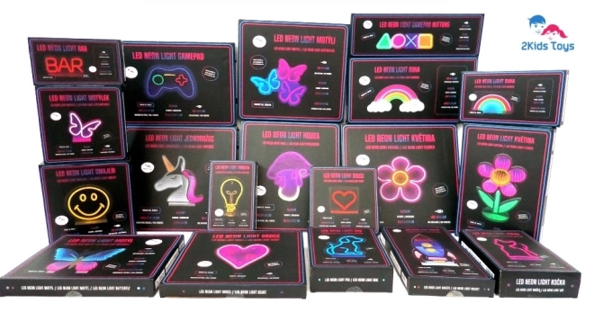 Lampička LED Neon Gamepad od 2Kids Toys