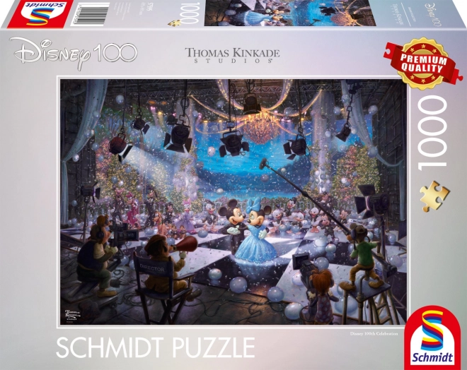 SCHMIDT Puzzle Disney: Oslava 100 let (1) 1000 dílků