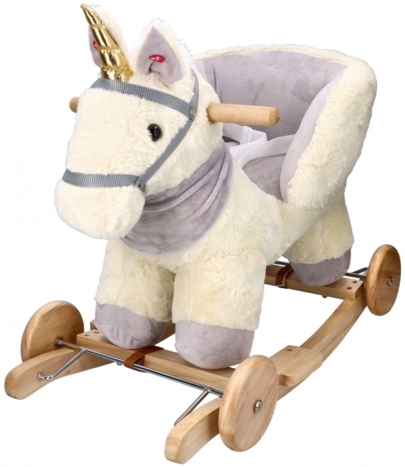 Houpačka Unicorn se sedadlem a koly