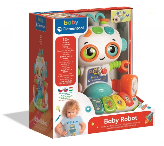 CLEMENTONI BABY Interaktivní robot CZ,SK,HU