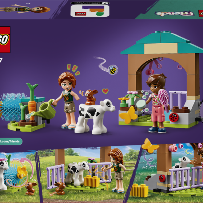 LEGO® Friends 42607 Autumn a její stáj pro telátko