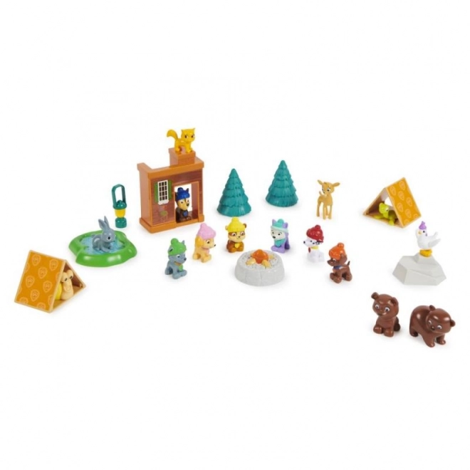 Adventní kalendář s figurkami Tlapková Patrola