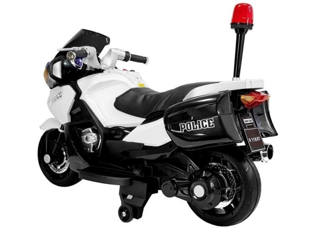 Policejní baterie pro motocykl HZB118 White