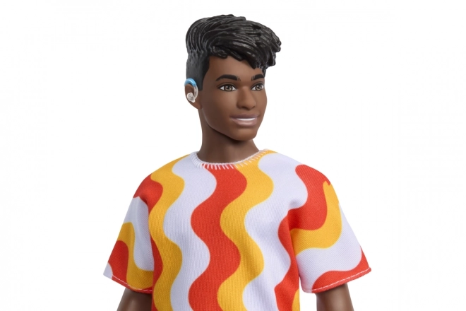 Panenka Barbie Stylový Ken, masivní postava, naslouchátko