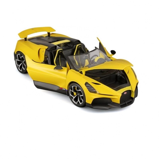 Bburago 1:18 TOP - Bugatti Mistral - Yellow