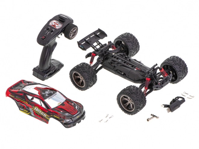 RC Monster Truck 1:12 - červená