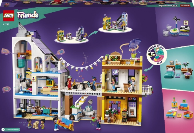 LEGO® Friends 41732 Květinářství a design studio v centru mě