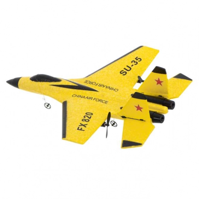 RC stíhačka SU-35 – Žlutá