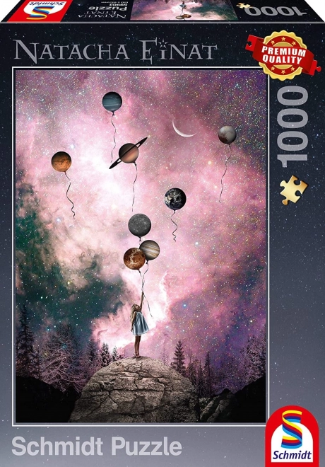 Puzzle Touha po planetě 1000 dílků