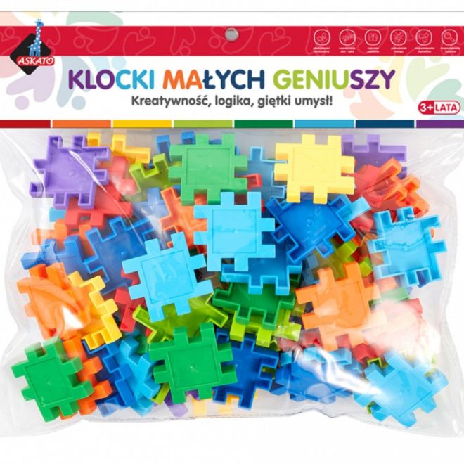 Puzzle bloky 75 dílků