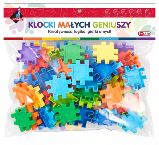 Puzzle bloky 75 dílků