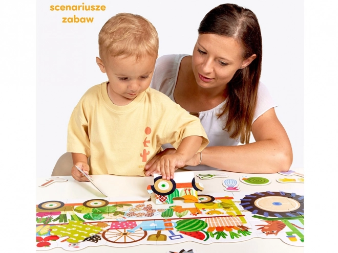 Moto puzzle - Traktor
