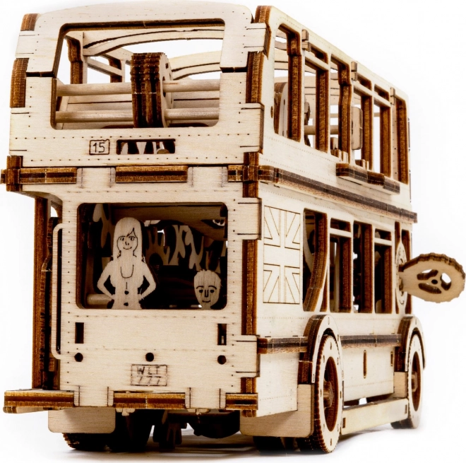 WOODEN CITY 3D puzzle Londýnský autobus 216 dílů