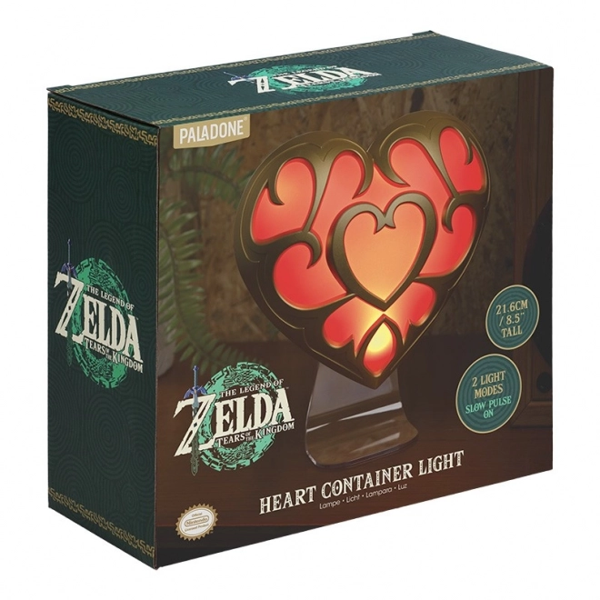 Zelda LED světlo ve tvaru srdce