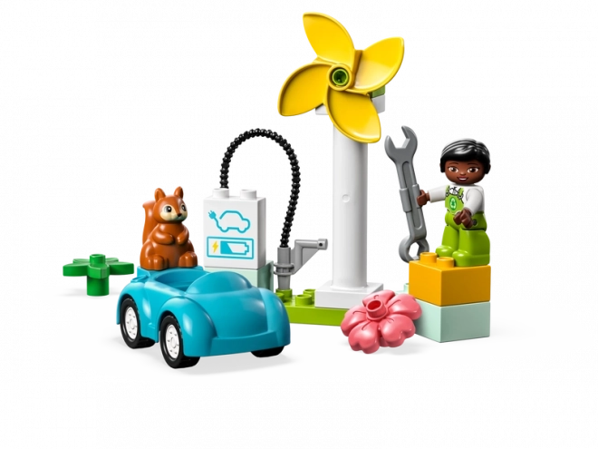 LEGO® DUPLO® 10985 Větrná turbína a elektromobil
