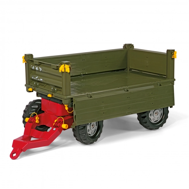 Rolly Toys přívěs zelený na dvě nápravy