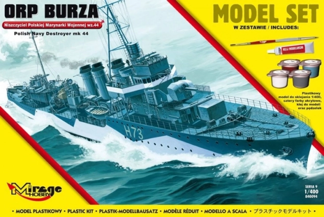 ORP 'Burza' wz.44 [Polský torpédoborec druhé světové války].