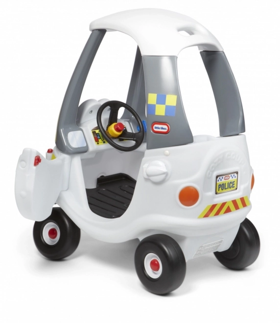 Cozy Coupe Police Rider White