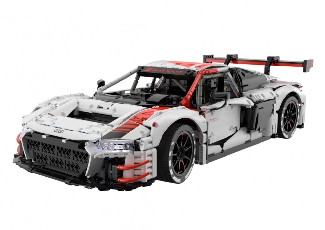 Stavebnice RC auta 1:8 Audi R8 GT3 Rastar White 3322 Elements