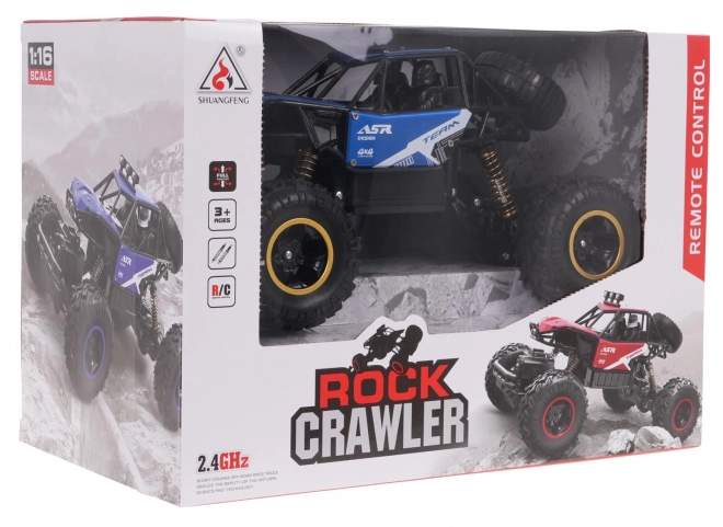 Crawler MONSTER ROCK R/C 1:16 modrý