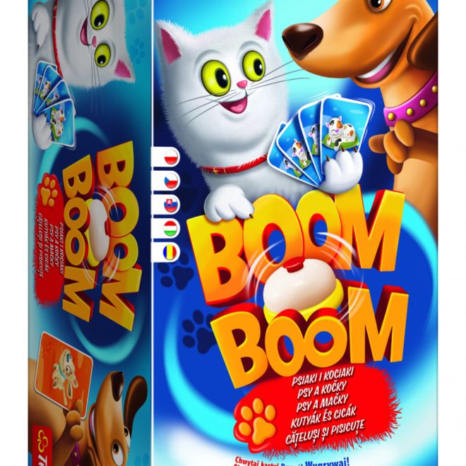 Společenská hra Boom Bomm - Psi a kočky