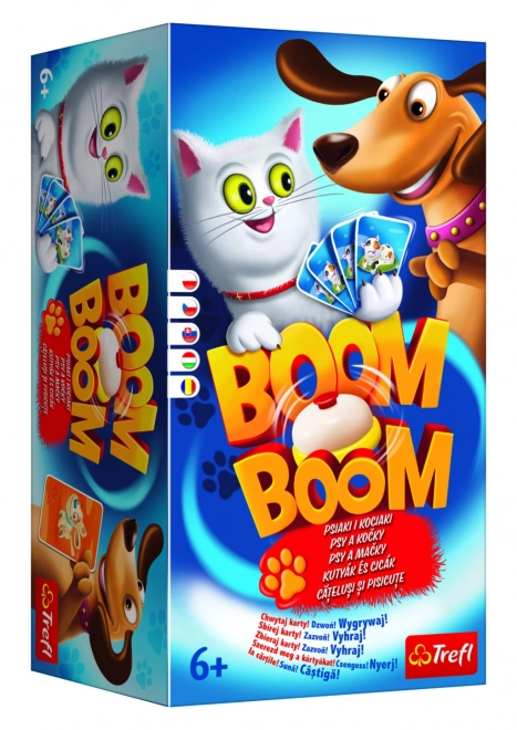Dynamická rodinná hra Boom Boom Psi a kočky