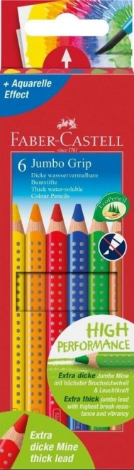 Faber-Castell Pastelky Jumbo Grip 6ks