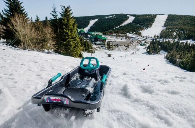 Řiditelné boby Skipper Titan ledově modrá – Modrá