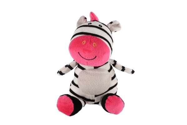 Plyšové chrastítko Zebra pro miminka