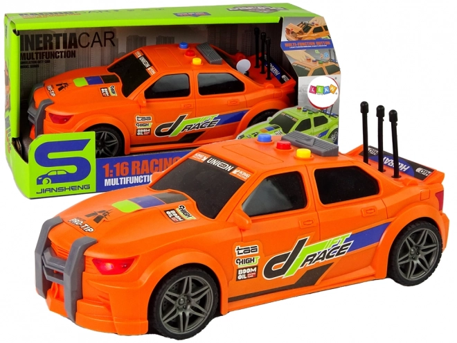 Sportovní závodní auto 1:16 Orange Sound