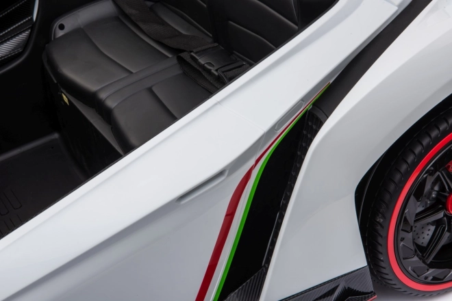 Lamborghini Veneno dětský elektrický vůz bílý