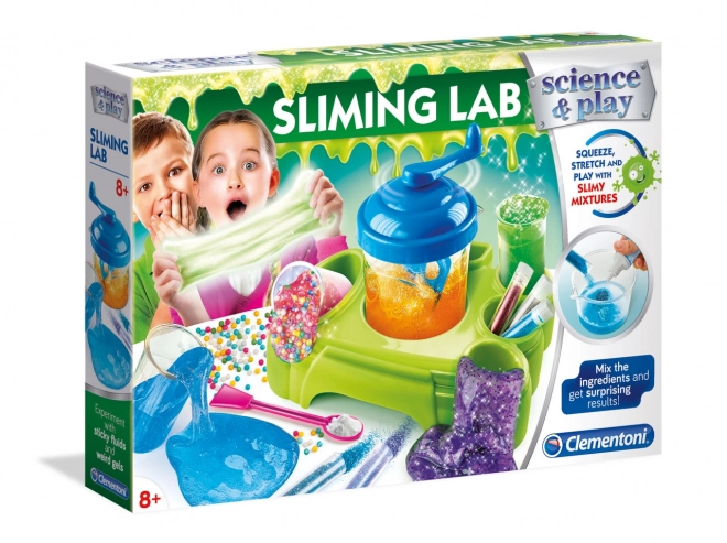 Výroba slizu - velká laboratoř
