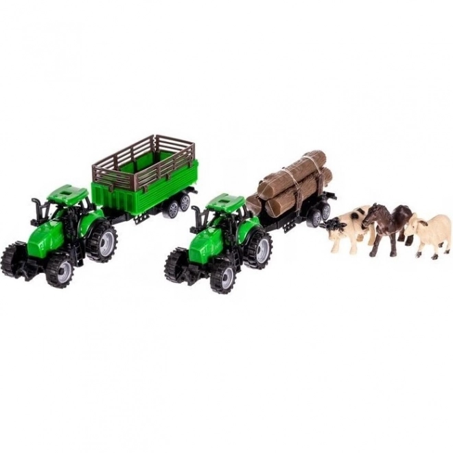 Farma se zvířaty a traktory od Woopie