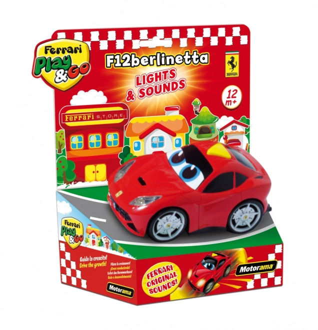 Ferrari Berlinetta auto se zvukem a světlem