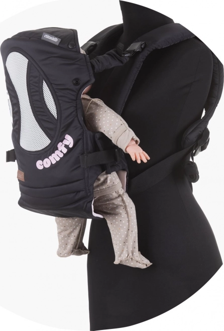 CHIPOLINO Dětské nosítko Comfy black,pink