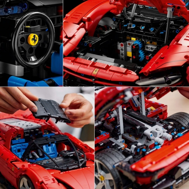 42143 Technic kostky Ferrari Daytona SP3