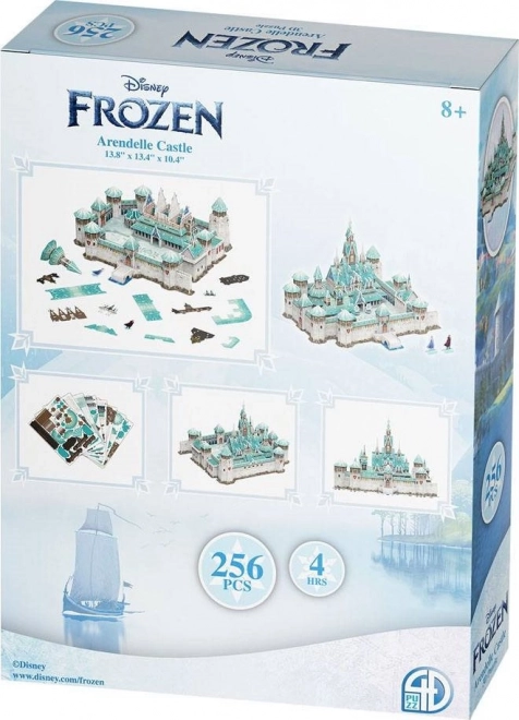 REVELL 3D puzzle Ledové království: Zámek Arendelle 256 dílků